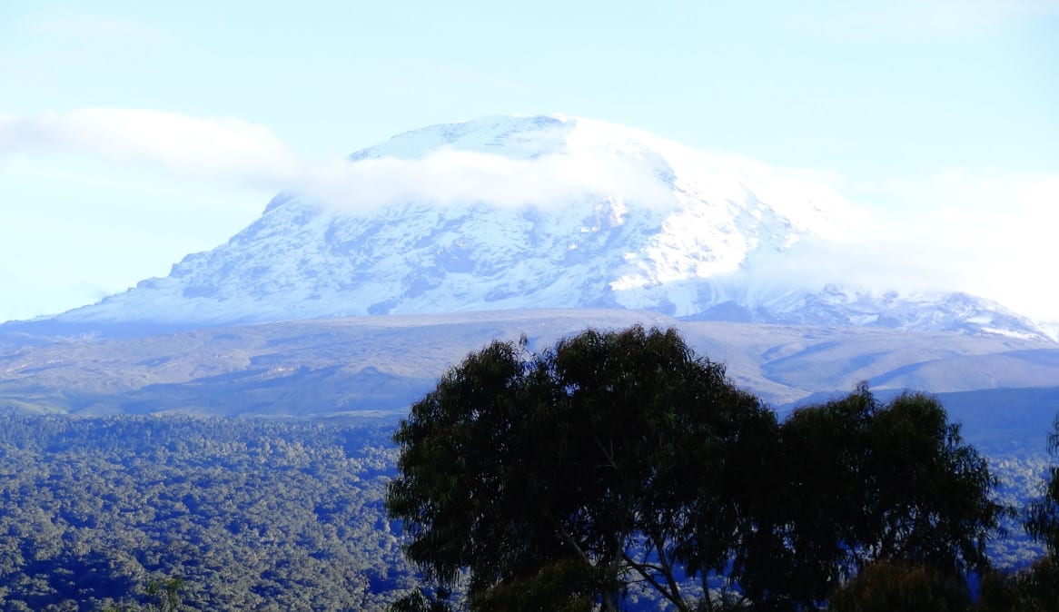 Kilimanjaro on Tanzania Safari Itinerary